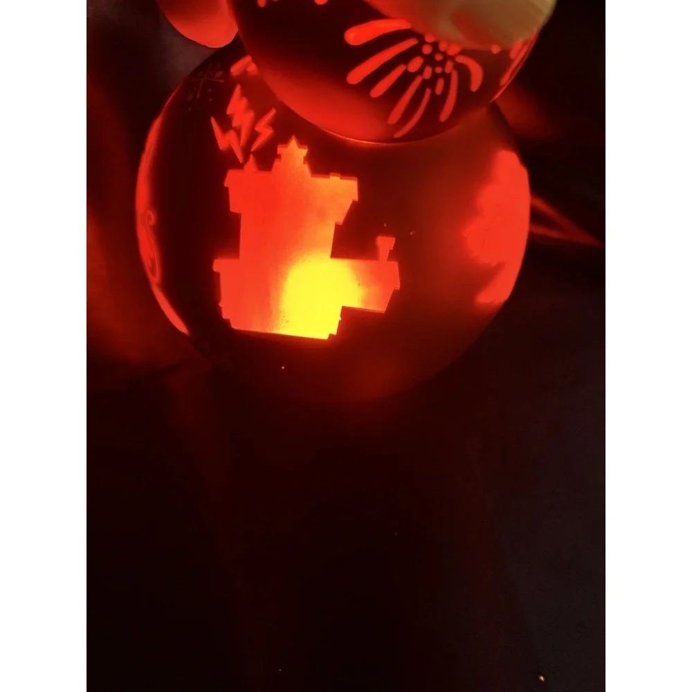 First Disneyland Trip Ornament 2024, Light Up Mickey Ears. [A1]